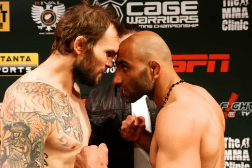 Cage Warriors - Ben Alloway vs Mohsen Bahari